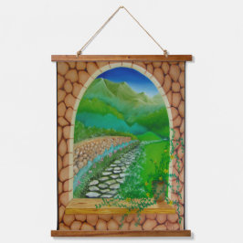 Venster Hangend Wandkleed