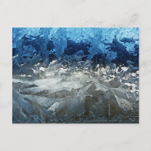 Venster Icy Briefkaart (Voorkant)