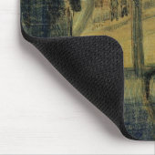 Venster in Bataille Restaurant door Vincent van Go Muismat (Hoek)