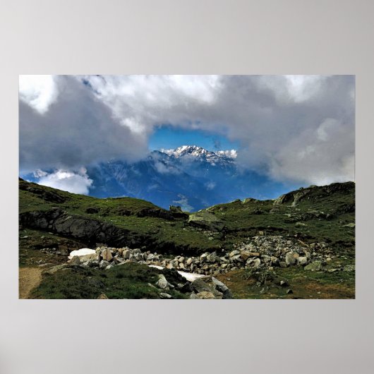 Venster in de wolken poster (Voorkant)