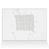 Venster in een muur van steen (Binnen Horizontaal (Boven))