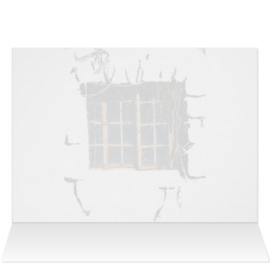 Venster in een muur van steen (Binnen Horizontaal (Boven))