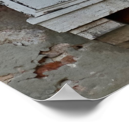 Venster in Venetië Poster (Hoek)