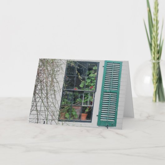 venster kaart (Voorkant)