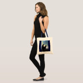Venster Katten verzamelen Tote Bag (Voorkant (model))