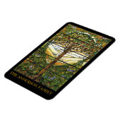 Venster Levenslang/Glas in lood Tiffany Magneet (Linkerzijde)