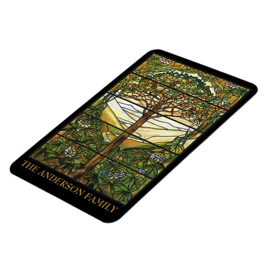 Venster Levenslang/Glas in lood Tiffany Magneet (Linkerzijde)