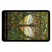 Venster Levenslang/Glas in lood Tiffany Magneet (Horizontaal)