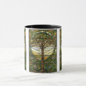 Venster Levenslang/Glas in lood Tiffany Mok (Midden)