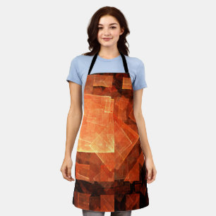 Venster Licht Abstract Art Apron Schort