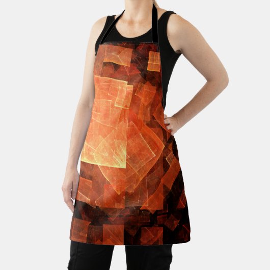 Venster Licht Abstract Art Apron Schort (Insitu)