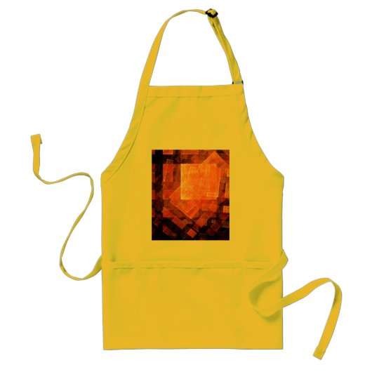Venster Licht Abstract Art Apron Standaard Schort (Voorkant)