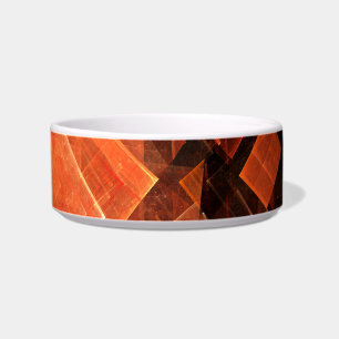 Venster Licht Abstract Art Cat Bowl Voerbakje