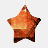 Venster Licht Abstract Art Star-Ornament Keramisch Ornament (Rechts)