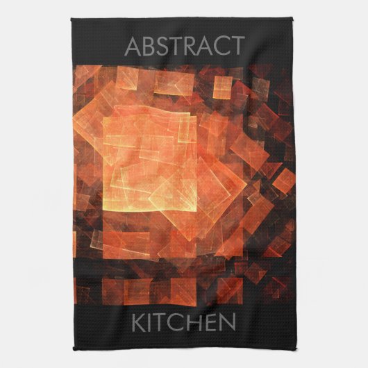 Venster Licht Abstract Kunstkeukenhanddoek Theedoek (Verticaal)