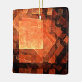Venster Licht Abstract Kunstvierkant Ornament (Links)