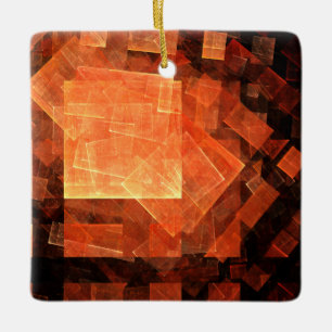 Venster Licht Abstract Kunstvierkant Ornament