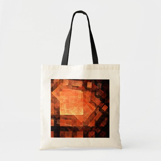 Venster Lichte Abstracte Art Canvas tas (Voorkant)