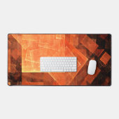 Venster Lichte Abstracte Kunst Bureaumat (Keyboard & Muis)