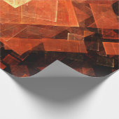 Venster Lichte Abstracte Kunst Cadeaupapier (Hoek)