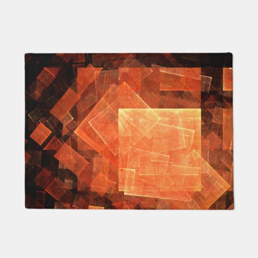 Venster Lichte Abstracte Kunst Deurmat (Voorkant)