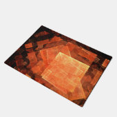 Venster Lichte Abstracte Kunst Deurmat (Schuin)
