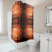 Venster Lichte Abstracte Kunst Douchegordijn (In situ)