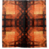 Venster Lichte Abstracte Kunst Douchegordijn (Voorkant)