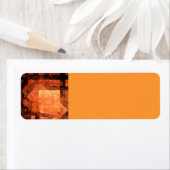 Venster Lichte Abstracte Kunst Etiket (Insitu)