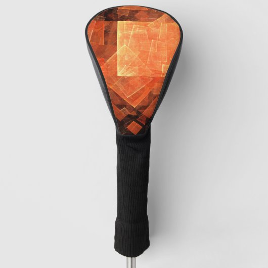 Venster Lichte Abstracte Kunst Golfheadcover (Voorkant)