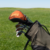 Venster Lichte Abstracte Kunst Golfheadcover (Insitu)