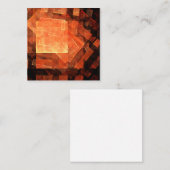 Venster Lichte Abstracte Kunst Informatiekaartje (Voorkant / Achterkant)