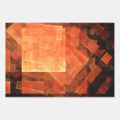 Venster Lichte Abstracte Kunst Inpakpapier Vel (Voorkant 3)