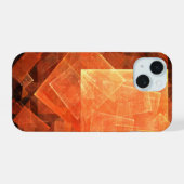 Venster Lichte Abstracte Kunst iPhone 15 Case (Achterkant horizontaal)