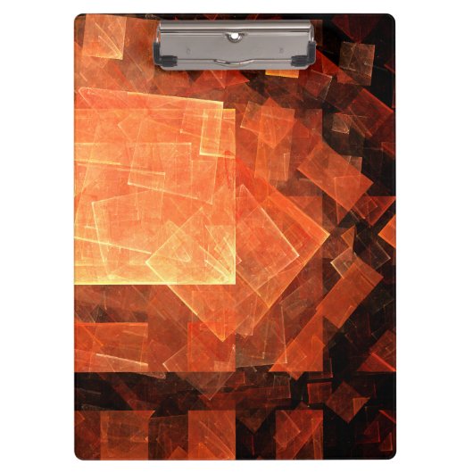 Venster Lichte Abstracte Kunst Klembord (Voorkant)