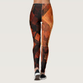Venster Lichte Abstracte Kunst Leggings (Achterkant)