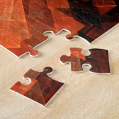 Venster Lichte Abstracte Kunst Legpuzzel (Zijkant)