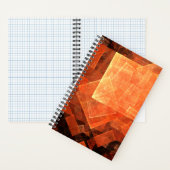 Venster Lichte Abstracte Kunst Notitieboek (Binnen)