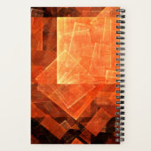 Venster Lichte Abstracte Kunst Notitieboek (Achterkant)