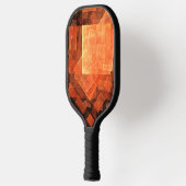 Venster Lichte Abstracte Kunst Pickleball Paddle (Links)