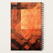 Venster Lichte Abstracte Kunst Planner (Achterkant)