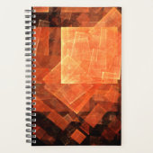 Venster Lichte Abstracte Kunst Planner (Voorkant)