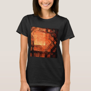 Venster Lichte Abstracte Kunst T-shirt