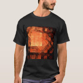 Venster Lichte Abstracte Kunst T-shirt (Voorkant)