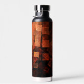 Venster Lichte Abstracte Kunst Waterfles (Rechts)