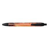 Venster Lichte Abstracte Kunst Zwarte Inkt Pen (Achterkant)
