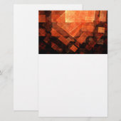 Venster Lichte Abstracte kunstartikelen Briefpapier (Voorkant / Achterkant)