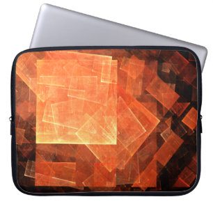 Venster Lichte Abstracte kunstlaptophoes Laptop Sleeve