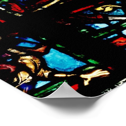 Venster met de Goede Samaritaan Poster (Hoek)