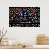 Venster met de Goede Samaritaan Poster (Keuken)